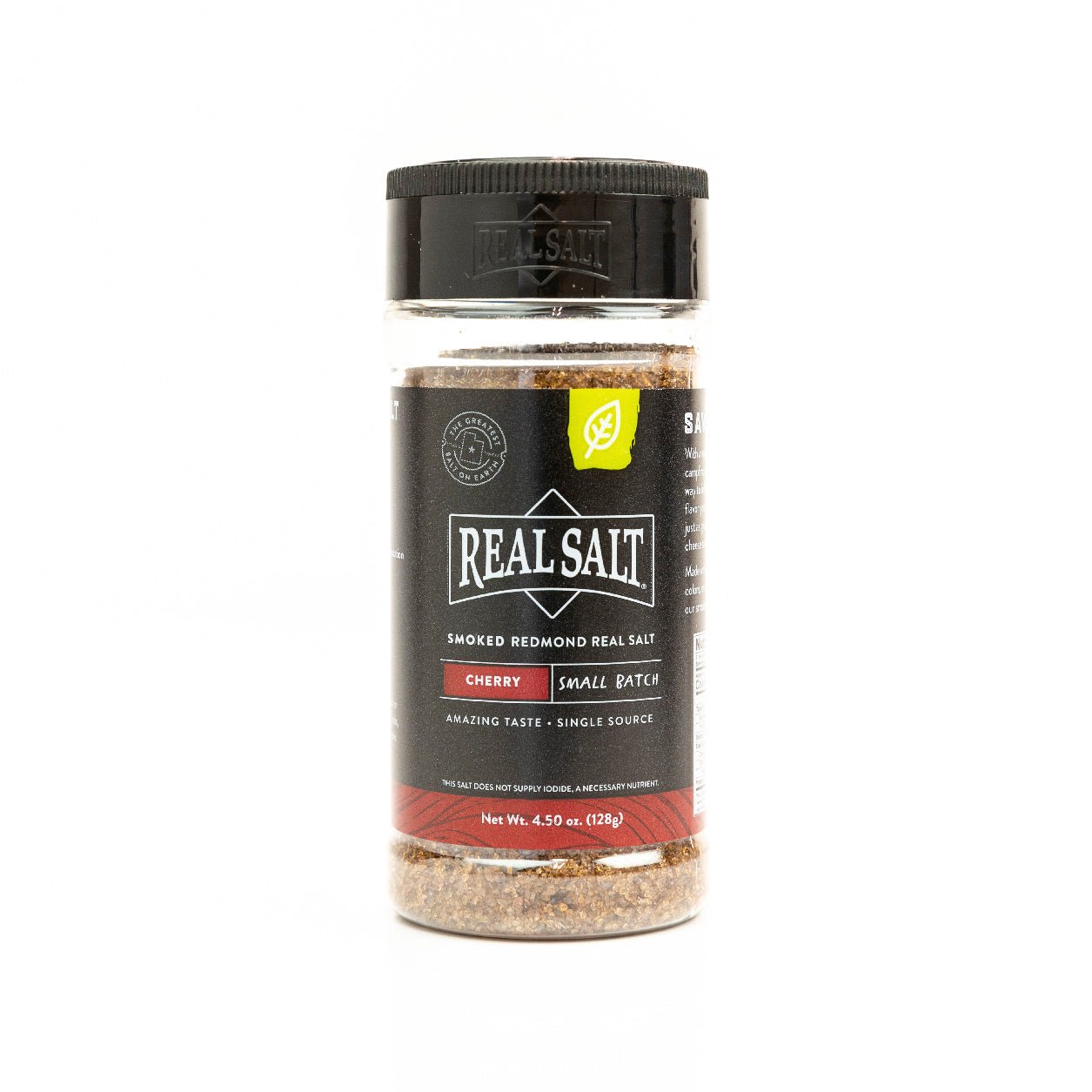 Cherry Smoked Real Salt Shaker - 128g - Salt Cellar