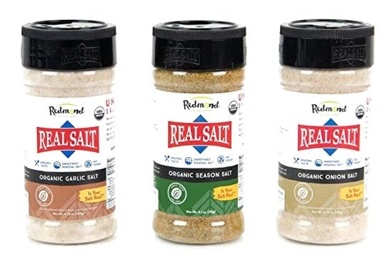 Organic Seasoned Salt Variety 3 Pack - Salt Cellar