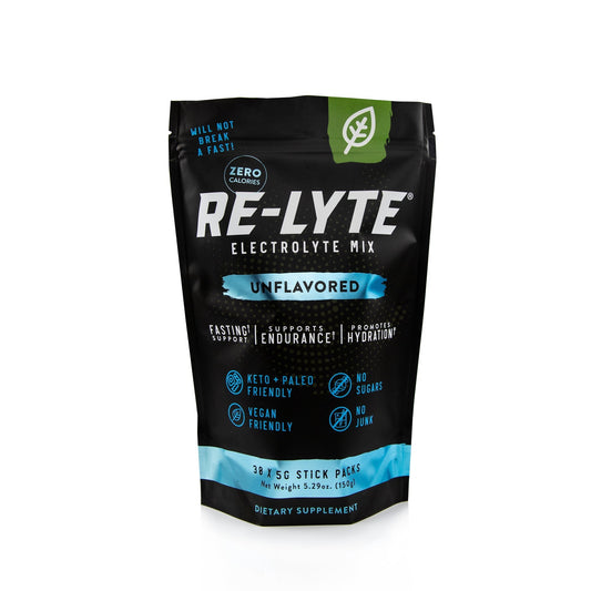ReLyte Electrolyte Mix - Unflavoured - Stick Packs x 30 - Salt Cellar
