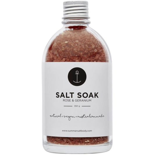Rose & Geranium Salt Soak - Yo Keto