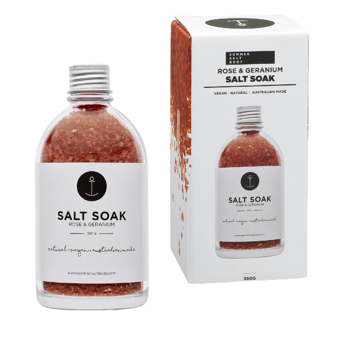 Rose & Geranium Salt Soak - Yo Keto
